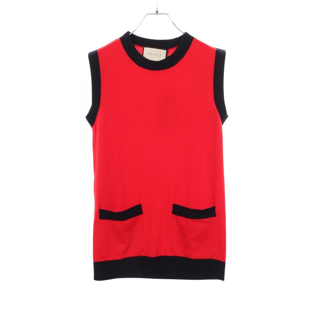 Gucci Knit Vest Sleeveless Sweater Top #344511G39B